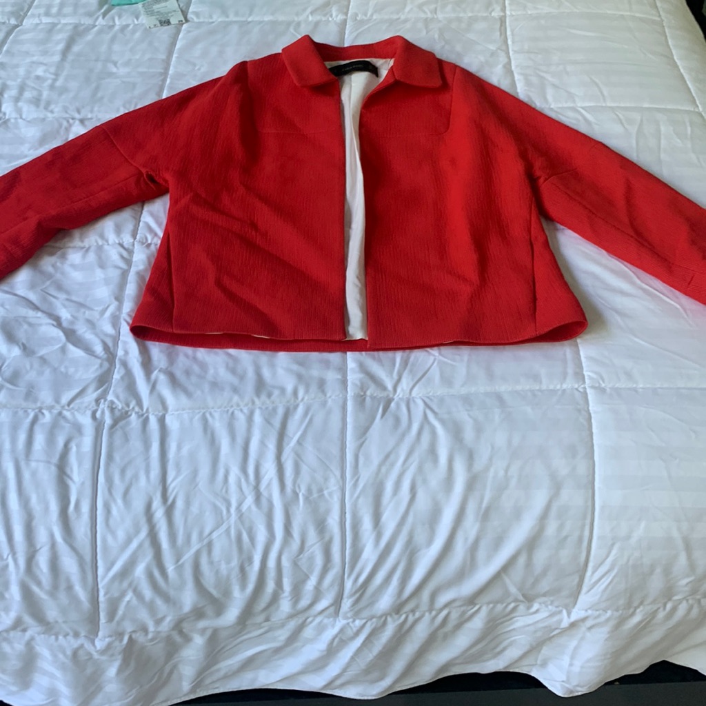 Zara Red Blazer